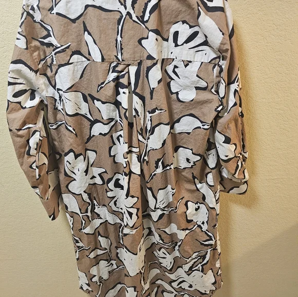 Anthropologie Maeve Button Down Shirt Dress - Picture 8 of 10